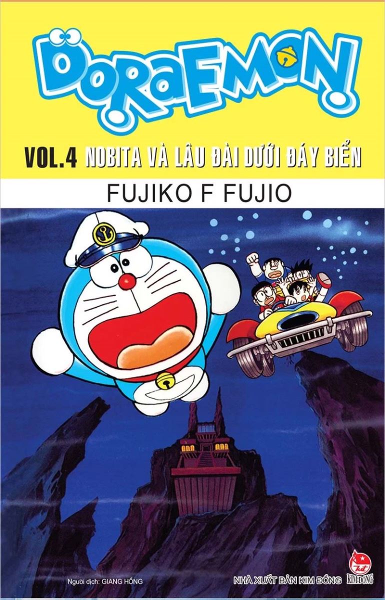 Doraemon - Truyện Dài Tập 4 - Nobita và Lâu Đài Dưới Đáy Biển