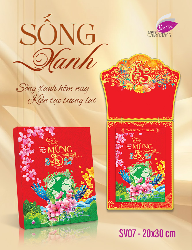 Bloc Lịch Tết Siêu Đại - Sống Xanh