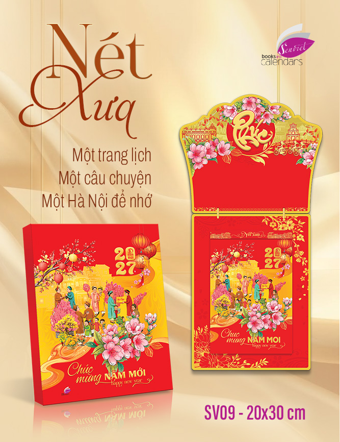 Bloc Lịch Tết Siêu Đại - Nét Xưa