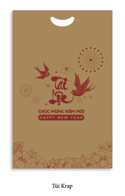 Túi Lịch 7 Tờ - Túi Krap
