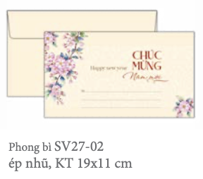 Phong Bì Tết Loại Nhỏ - Mẫu 05