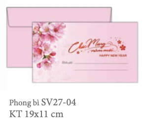 Phong Bì Tết Loại To - Mẫu 01