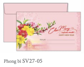 Phong Bì Tết Loại To - Mẫu 02