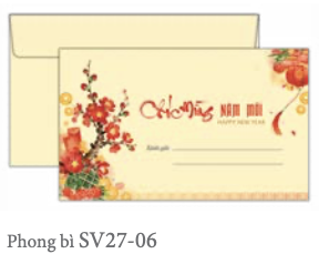 Phong Bì Tết Loại To - Mẫu 03