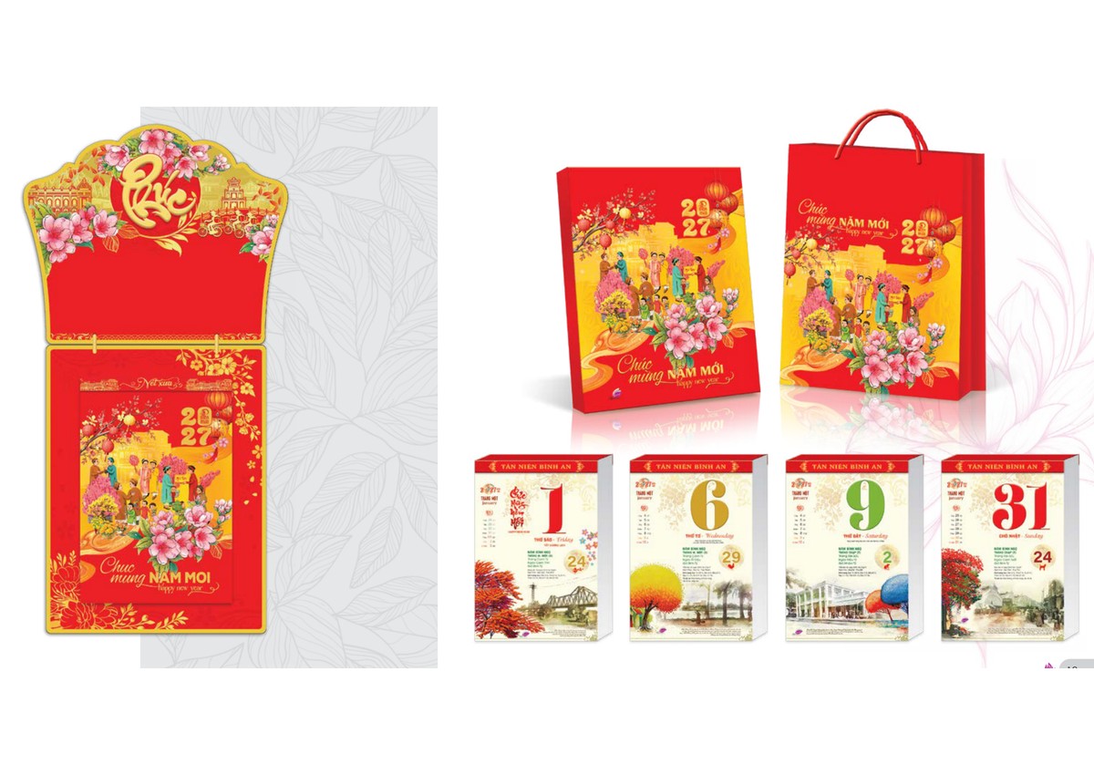 SV09 - Nét Xưa - Lịch Tết 2027