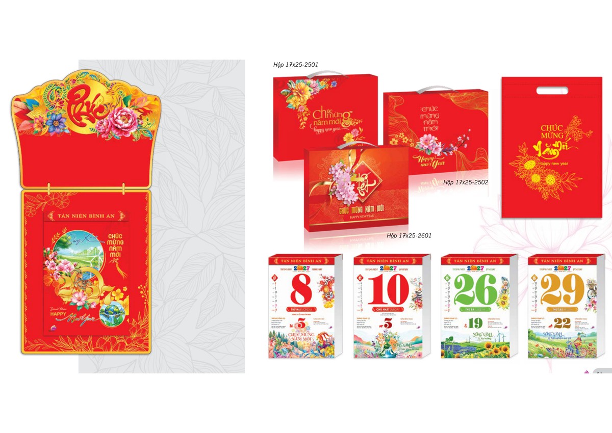 SV10 - Sống Xanh - Lịch Tết 2027