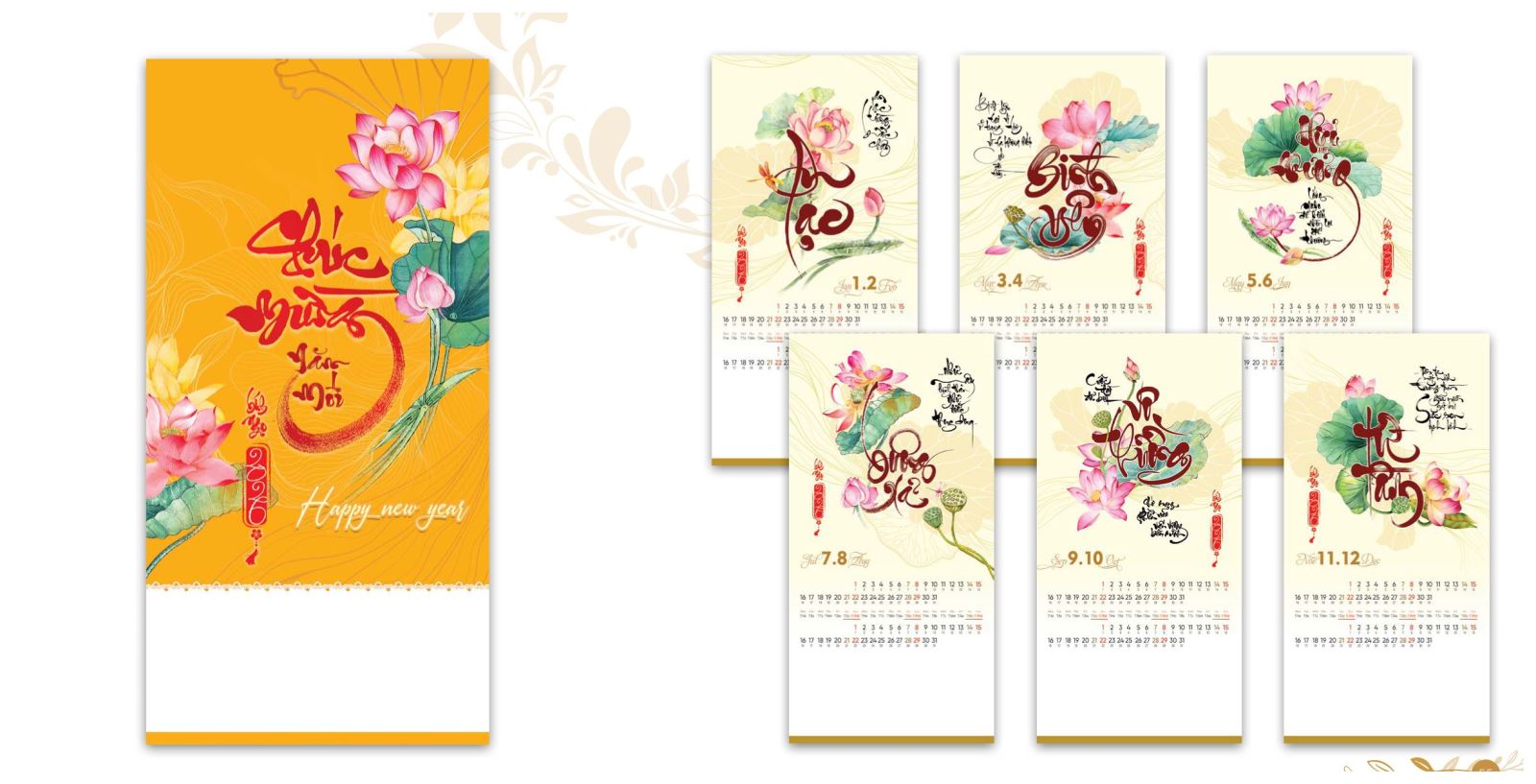 Lịch 7 Tờ - Vì Một Hành Tinh Xanh