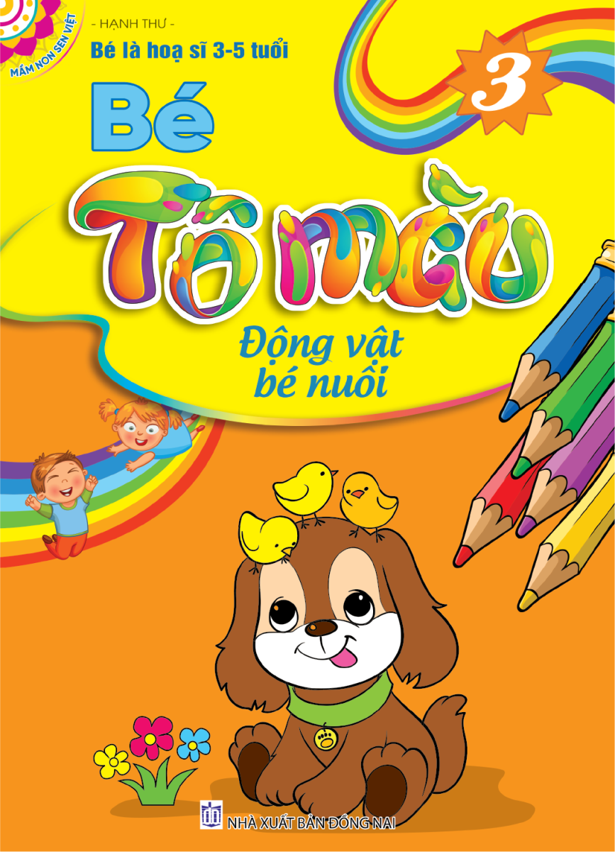 Combo Sách: Bé Tô Màu - Bé Là Họa Sĩ 3-5 tuổi (8 cuốn) 4