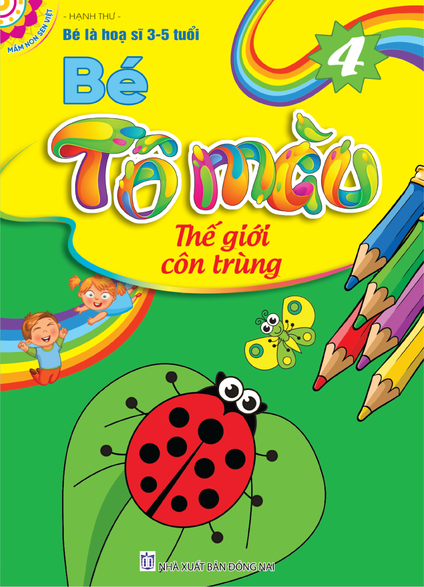 Combo Sách: Bé Tô Màu - Bé Là Họa Sĩ 3-5 tuổi (8 cuốn) 5