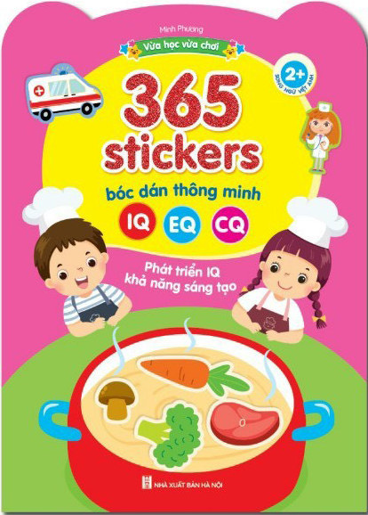 Combo: 365 Stickers Bóc Dán Thông Minh (6 cuốn) 6