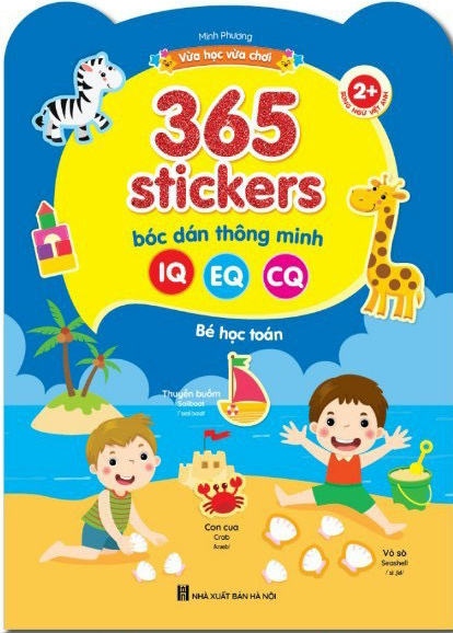 Combo: 365 Stickers Bóc Dán Thông Minh (6 cuốn) 2
