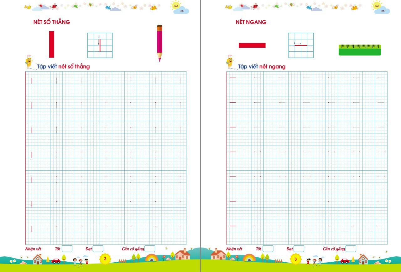 Bé Tập Tô và Tập Viết Chữ To (Phiên Bản Mới) 3
