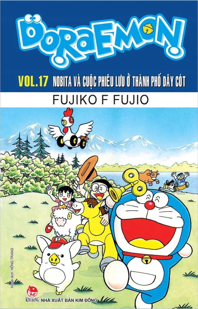 Doraemon - Truyện Dài Tập 17 - Nobita và Cuộc Phiêu Lưu Ở Thành Phố Dây Cót
