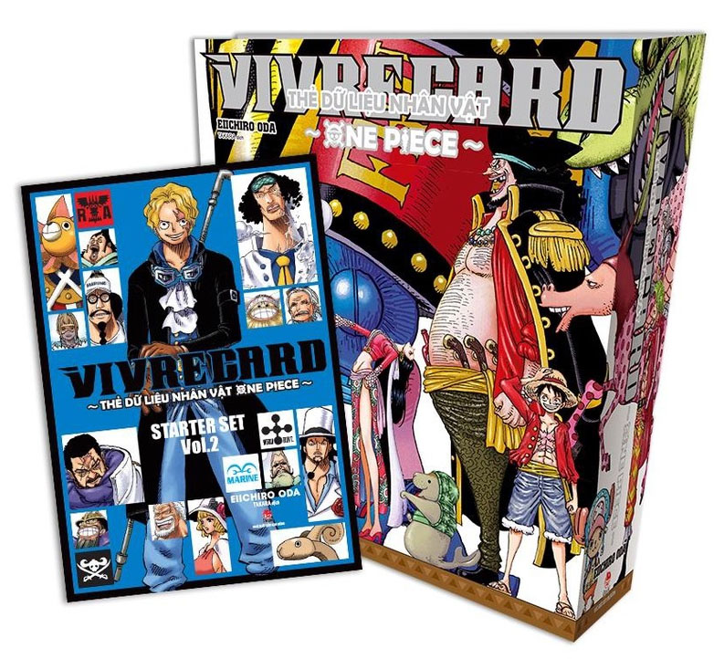 One Piece Vivre Card Starter Set 2 (Binder Ver.2+16 thẻ mệnh)